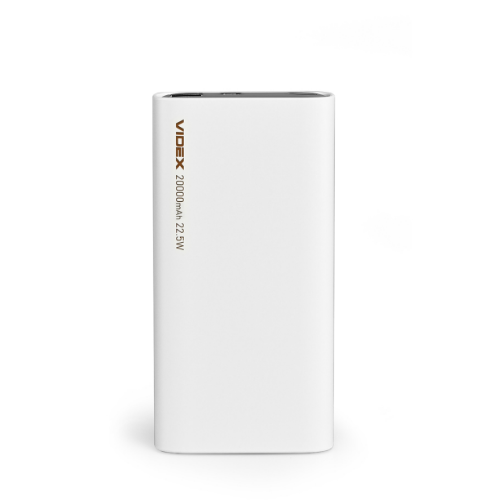 Павербанк 20000 mAh Videx VPB-320-W 22,5W білий | Зображення 6