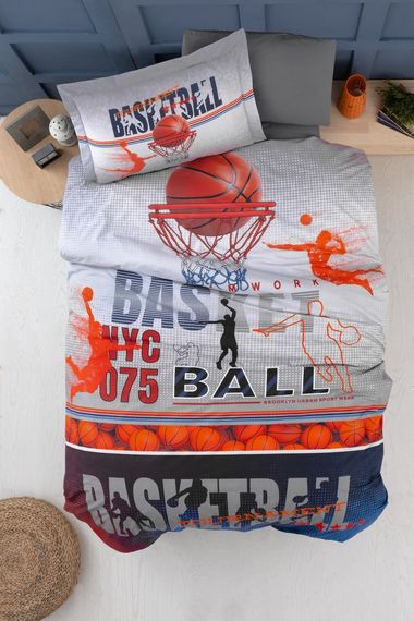 Постільна білизна  First Choice Exclusive Digital Ranforce 160 х 220 см Basketball
