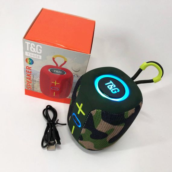 Bluetooth колонки з об'ємним звучанням TG658, Бездротова bluetooth колонка, Стерео колонка переносна UM-86 | Зображення 2