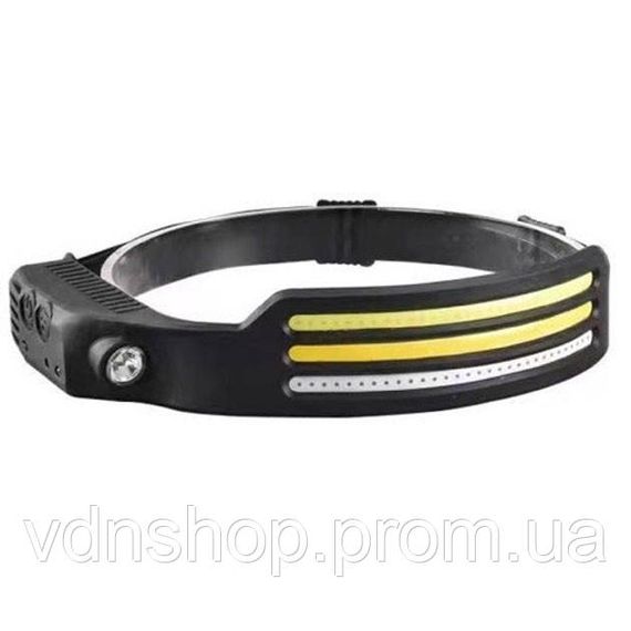 Потужний тактичний ліхтар світлодіодний, Ліхтарик акумуляторний наголовний, Ліхтарик на голову діодний UQ-38 | Зображення 4