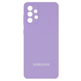 Чохол Silicone Cover Full Camera (AA) для Samsung Galaxy A53 5G Full camera, Бузковий/Dasheen