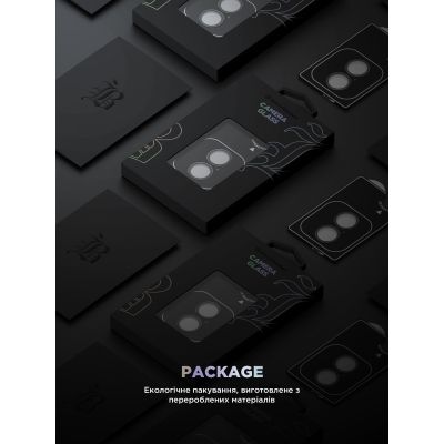 Стекло защитное Armorstandart for Camera Supreme BI iPhone 16e Black (ARM84426) | Зображення 6