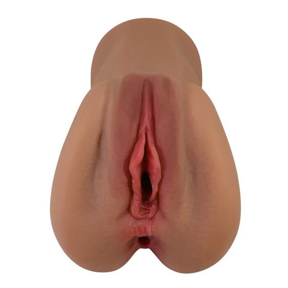Мастурбатор вагіна CRAZY BULL - Caroline, Double holes TPR Sex Aura | Зображення 3