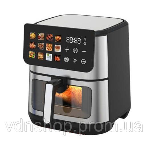 Аерофритюрка Domotec Air Fryer MS-3224 сенсорне управління 12л 4500Вт VB-62