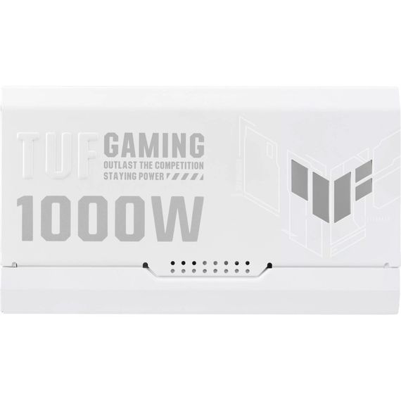 Блок живлення ASUS 1000W TUF-GAMING-1000G-WHITE PCIE5 (90YE00S5-B0NA00) | Зображення 1