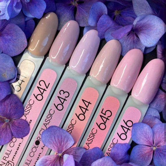 Гель-лак Moon Full Winter №645 рожевий зефір 8мл | Зображення 1