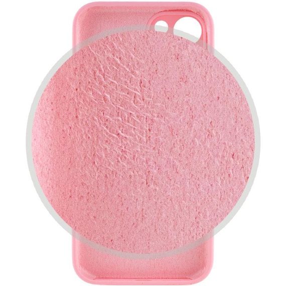 Чохол Silicone Case Full Camera Protective (AA) для Apple iPhone 15 Plus (6.7") Рожевий / Light pink | Зображення 2