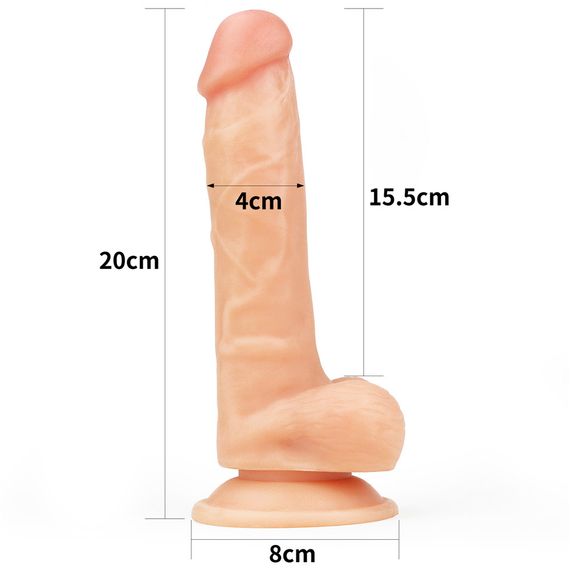 Страпон - Ingen Easy Strap-On Set 7.5" Flesh Sex Aura | Зображення 1