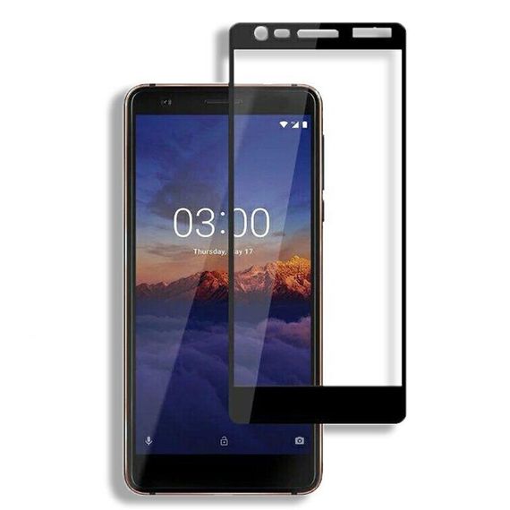 Захисне скло 2.5D на весь екран для Nokia 3.1 | Зображення 1