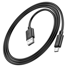 Кабель Hoco X88, Type-C-USB, 3A, Black, довжина 2м, BOX