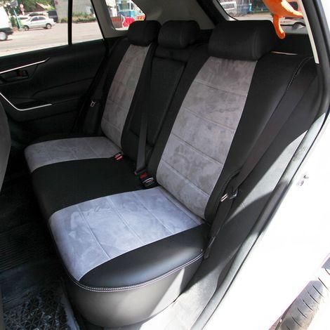 Чохли на сидіння з екошкіри та антари Citroen C4 Grand Picasso 2 поколение 2013-2021 EMC-Elegant | Зображення 6