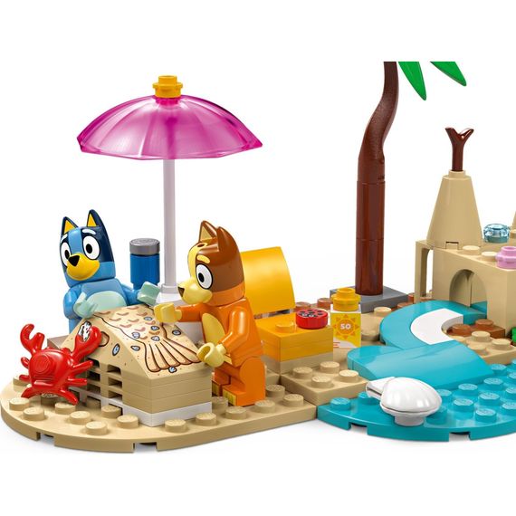 Конструктор LEGO Bluey Пляж і сімейна поїздка на автомобілі Блуї (11202) | Зображення 4