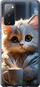 Чохол на Samsung Galaxy S20 FE G780F Білий кіт "5646u-2075-2448"