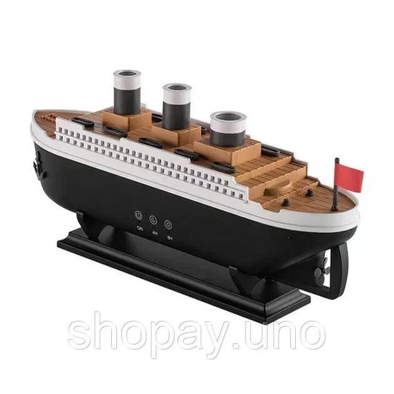 Увлажнитель воздуха Титаник AND-20-21PCS в виде модели корабля • USB-диффузор эфирного масла humidifier для дома, офиса и декора | Зображення 4