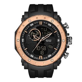 Часы Sanda 6012 Black-Cuprum
