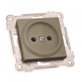 Механізм розетки б/з, 16А, RITA, Mutlusan, "графіт", (арт.47-07-65)