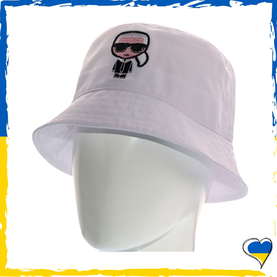 Стильна панама Karl Lagerfeld. Панамка Карл Лагерфельд. Панама брендова