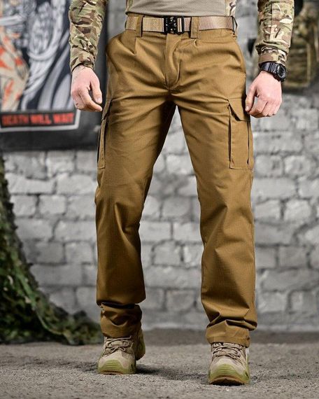 Тактические штаны  pyramid кайот  рипстоп  ВТ7484 | Зображення 2