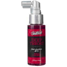 Спрей для минета Doc Johnson GoodHead DeepThroat Spray – Wild Cherry 59 мл для глубокого минета sexstyle