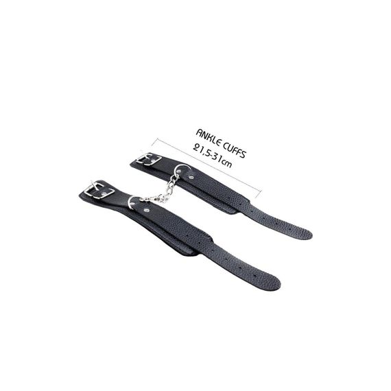 Набор БДСМ аксессуаров Alive Secret Desires Black BDSM Kit (8 pcs) | Зображення 2