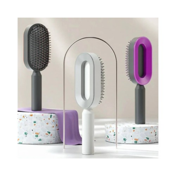 Гребінець масажний Central Hollow Cushion Comb, догляд за волоссям без зусиль | Зображення 1