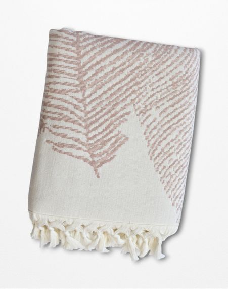 Полотенце пляжное пештемаль Pupilla 90 х 170 см, Maxel Pudra