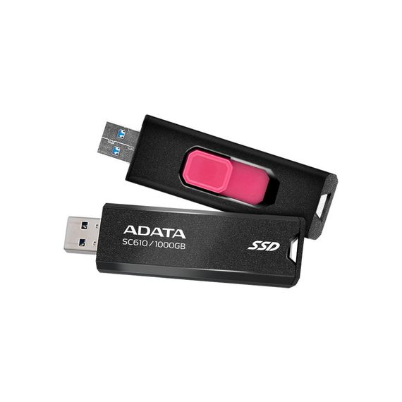 Накопичувач SSD USB 3.2 1TB SD610 ADATA (SC610-1000G-CBK/RD) | Зображення 5