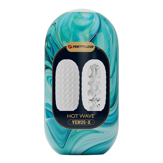 Мастурбатор яйце Venus-X Egg рельєфний, 13.1 х 6.5 см Sex Aura | Зображення 5