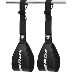 Петли подвесные (петли Береша) RDX F6 KARA Gym Workout Abs Straps Black/White