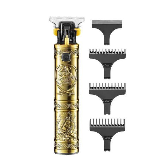 Триммер VGR V-096 с насадками и USB, золото