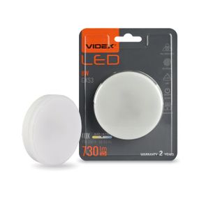 Світлодіодна лампа VIDEX GX53 8W 4100K 220V