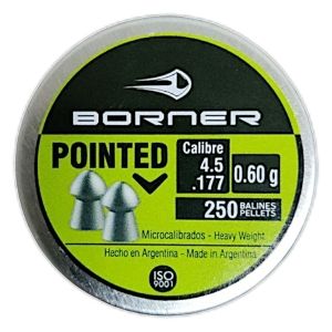 Borner Pointed, 4,5 мм, 0,6 гр 250 шт
