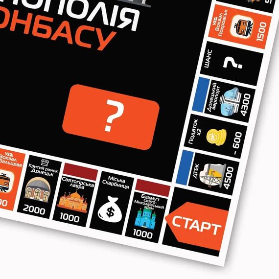 Настільна гра Монополія Донбасу PLR-0046 від 2 до 5 гравців | Зображення 2