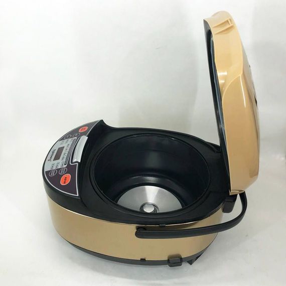 Мультиварка Rainberg RB-6207 З Фритюрницею, 12 Програм, скороварка пароварка мультиварка. Колір бежевий | Зображення 2