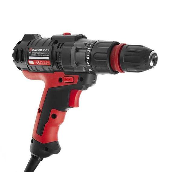 Дриль-шурупокрут електричний 420 Вт INTERTOOL WT-0110 | Зображення 4
