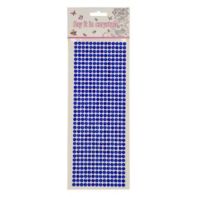 Наклейки декоративні XY-004(Blue) на планшеті 504 шт