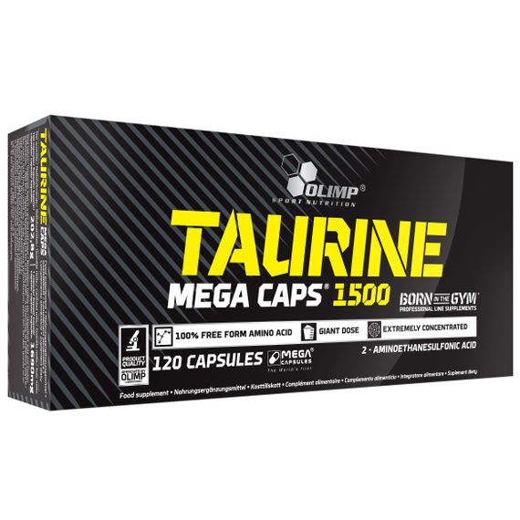 Таурин Olimp Taurine Mega caps 120 caps