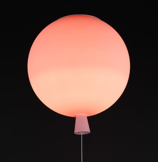 Люстра стельова на 1 лампочку 27472 Рожевий 40-120х35х35 см. | Зображення 2