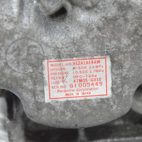 Компресор кондиціонера 2.0 Di Mazda 5 CR 2005-2010 Компресор кондиціонера Мазда 5 H12A1AE4AW | Зображення 4