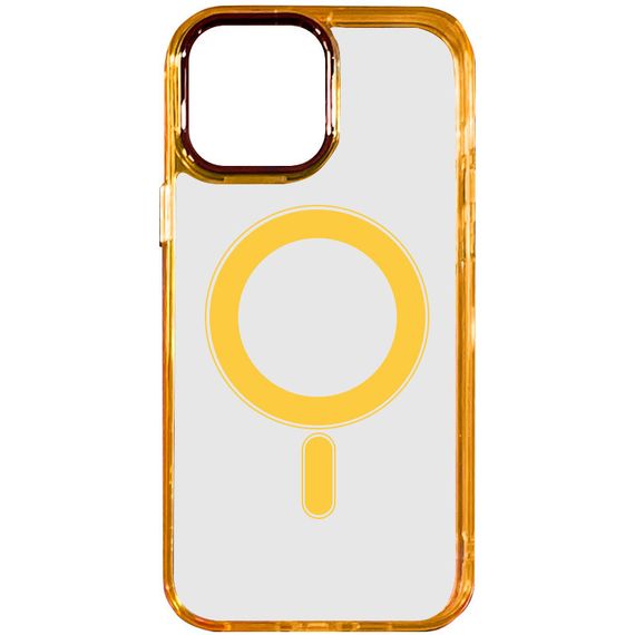 Чохол TPU Iris with MagSafe для Apple iPhone 11 (6.1") Помаранчевий