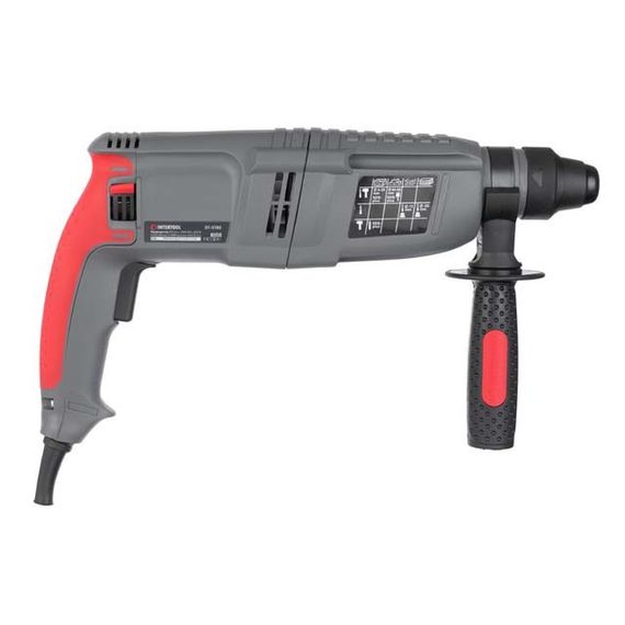 Перфоратор 850 Вт, 3.2 Дж, 0-900 об./хв, 0-4400 уд./хв, 3 режими, SDS plus INTERTOOL DT-01801 | Зображення 3