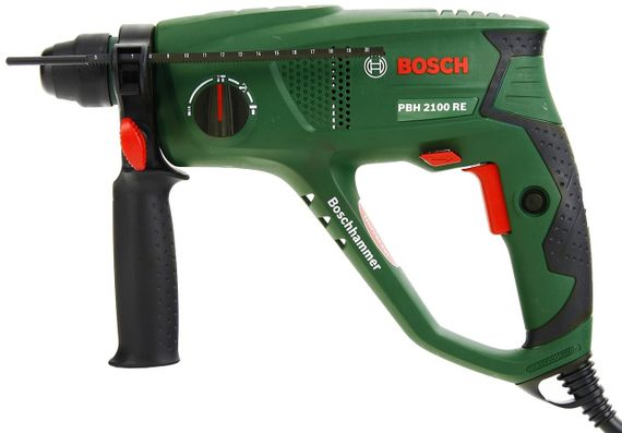 Перфоратор Bosch PBH 2100 RE, 550Вт, 1.7 Дж, 2.2кг (0.603.3A9.320) | Зображення 5