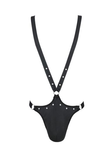 Боді чоловіче Passion 028 BODY HARRY, Чорний, L, XL | Зображення 4
