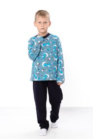 Піжама для хлопчика (тепла) Носи своє 110 Бірюзовий (p-7620-210314)