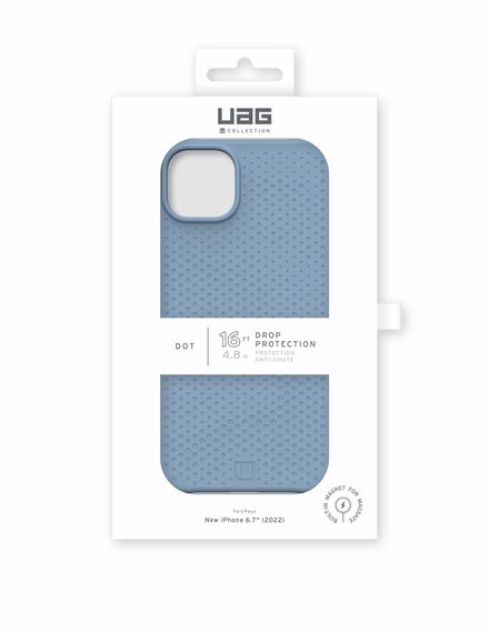 Чохол UAG [U] для Apple iPhone 14 Plus Dot Magsafe, Cerulean (114081315858) | Зображення 9