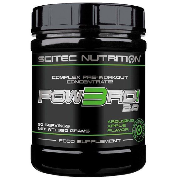 Комплекс до тренування Scitec Nutrition POW3RD! 2.0 350 g /50 servings/ Pear