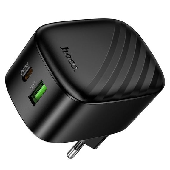 МЗП Hoco CS101A Folding PD20W+QC3.0 (1USB-A/1C) Black | Зображення 5