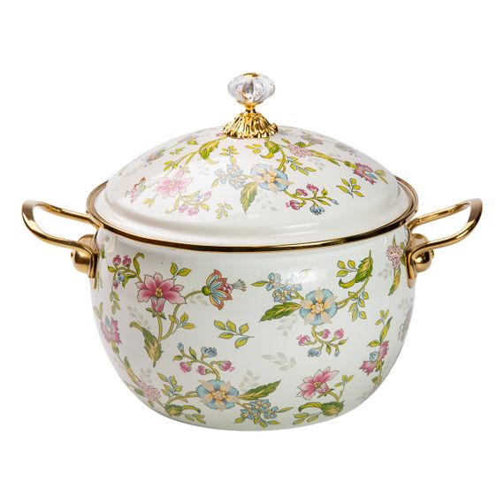 Емальована каструля об'ємом 5 літрів HP-2-112