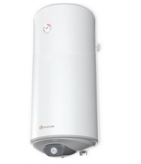 Водонагрівач Eldom EUREKA 150 л, 2,0 кВт, "сухий" ТЕН, вертикальний, циліндричний, білий (WV15046D)
