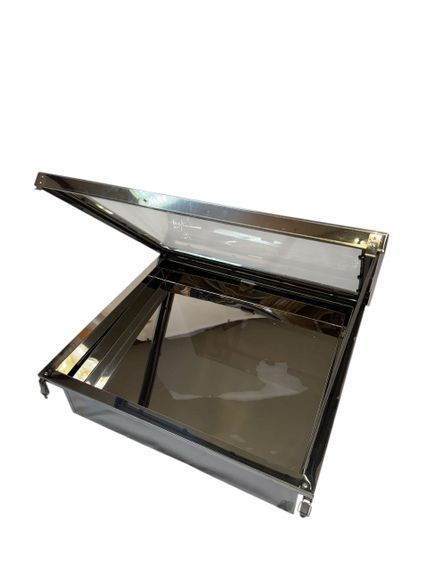 Сонячна Воскотопка на 1 рамку, нержавіюча сталь (з арматурою) | Зображення 1